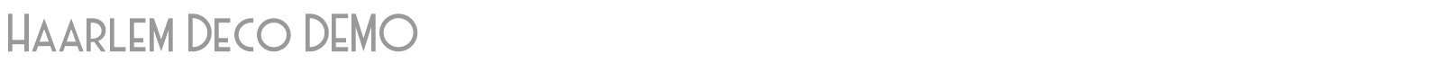 Haarlem Deco font preview